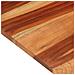 Piano Tavolo in Legno Massello di Acacia 25-27 mm 60x90 cm - Foto miniatura 2