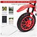 Moto Da Cross Elettrica Per Bambini Da 3-5 Anni - Rosso - Foto miniatura 3