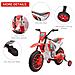 Moto Da Cross Elettrica Per Bambini Da 3-5 Anni - Rosso - Foto miniatura 6