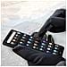 Guanti Da Touchscreen Sportivi Unisex Taglia S Serie West Biking Neri - Foto miniatura 5