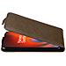 Custodia Compatibile Con Oneplus Nord 2 5g In Bruno Caffè - Coperchio Protettivo In Design Flip Con Chiusura Magnetica - Foto miniatura 3