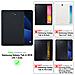 Custodia Per Tablet Compatibile Con Samsung Galaxy Tab A 2016 (10.1"" Zoll) Sm-t585n / T580n In Bruno Fungo - Coperchio Protettivo Senza Auto Wake Up, Con Funzione Stand E Chiusura A Fascia Elastica - Foto miniatura 2