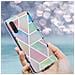 Custodia Compatibile Con Samsung Galaxy Note 10 In Marmo Arcobaleno No. 11 - Coperchio Protettivo In Silicone Tpu Con Motivo A Mosaico - Foto miniatura 8