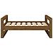 Cuccia Per Cani Miele 75,5x55,5x28cm In Legno Massello Di Pino - Foto miniatura 5