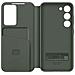 Custodia Galaxy S23 Con Finestra Originale Smart View Wallet Case Green - Foto miniatura 1