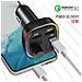 Trasmettitore Fm Bluetooth Con Caricatore Da Auto Usb Qc 3.0 E Usb-c 18w C2 - Foto miniatura 4