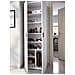 Armadio Multiuso Suretta, Mobile Multifunzione Portaoggetti, Guardaroba A 2 Ante, 61x35h190 Cm, Bianco - Foto miniatura 4