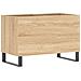 Mobile Porta Dischi Rovere Sonoma 74,5x38x48 Legno Multistrato - Foto miniatura 3