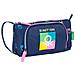 Astuccio Scuola Benetton Cool Blu Marino 20 X 11 X 8.5 Cm - Foto miniatura 1