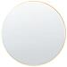 Specchio Annemasse 80 Cm 80 Cm Metallo Oro - Foto miniatura 5