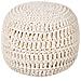 Pouf Arpatu Cotone Beige Chiaro - Foto miniatura 4