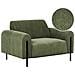 Poltrona Velluto A Coste Verde Askim - Foto miniatura 3