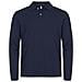 Stretch Premium Polo L /s Blu Scuro Xl - Foto miniatura 1