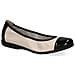 Cream Black Casual Closed Ballerinas Ballerine Pelle Scarpe Donna Multicolore Eu 36, 9-22152-42-441 - Foto miniatura 1