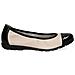 Cream Black Casual Closed Ballerinas Ballerine Pelle Scarpe Donna Multicolore Eu 36, 9-22152-42-441 - Foto miniatura 2