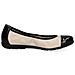 Cream Black Casual Closed Ballerinas Ballerine Pelle Scarpe Donna Multicolore Eu 36, 9-22152-42-441 - Foto miniatura 3