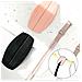 Cuscinetti Antiscivolo Per Spalline Del Reggiseno Per Donna, Cuscinetti In Silicone Per Spalline Del Reggiseno Black - Foto miniatura 2