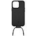 Cinghia In Pelle Per Iphone 13 Pro Max Clic Lock Case, Nero - Foto miniatura 2