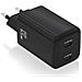ASCH-65W2P040-BK Caricabatterie per dispositivi mobili Universale Nero AC Ricarica rapida Interno - Foto miniatura 1