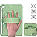 Custodia Verde Con Supporto E Cinghia Per Ipad Mini 4/5 - Protezione Elegante E Funzionale! - Foto miniatura 3