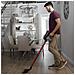 ThunderBrush Aspirapolvere a bastone 2 in 1 AC Secco HEPA Senza sacchetto 0,5 L 600 W Nero - Foto miniatura 2