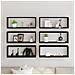 Mensole a muro 6 pezzi Nero Rovere 60x15x23 cm Legno ingegnerizzato - Foto miniatura 4