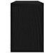 Mensole a muro 6 pezzi Nero Rovere 60x15x23 cm Legno ingegnerizzato - Foto miniatura 9