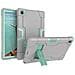 Custodia Per Samsung Galaxy Tab A 10.1"" Supporto E Alloggiamento Per Stilo Grigio - Foto miniatura 1
