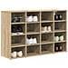 Scarpiera rovere sonoma 103 x 30 x 67 cm Legno multistrato - Foto miniatura 3