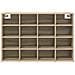 Scarpiera rovere sonoma 103 x 30 x 67 cm Legno multistrato - Foto miniatura 5