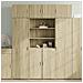 Armadietto Rovere Sonoma 80x42,5x225 cm in Truciolato - Foto miniatura 2