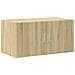 Armadietto Rovere Sonoma 80x42,5x225 cm in Truciolato - Foto miniatura 5