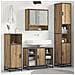 Mobile da Bagno rovere artigianale 35 x 37.5 x 188.5 cm - Foto miniatura 2