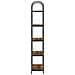 Libreria Rovere fumo 80 x 30 x 183 cm Legno multistrato - Foto miniatura 6