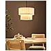 Lampadario Belessa Lino Beige Chiaro - Foto miniatura 1