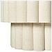 Lampadario Belessa Lino Beige Chiaro - Foto miniatura 5