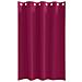 Tende con tende 2 pcs Rosso Vino 175x140cm Poliestere - Foto miniatura 4