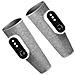 Set Di 2 Massaggiatori Wireless Per Gambe - Compressione Ad Aria, Calore, Regolabile, Ricaricabile Grey - Foto miniatura 2