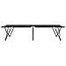 Letto da campeggio pieghevole 2 pcs Nero 206 x 76 x 74 cm - Foto miniatura 7
