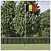 Asta e Bandiera Belgio 6,23 m Alluminio - Foto miniatura 2