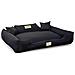 115x95 cm KINGDOG MM43 Cuccia per cani personalizzabile nera - Foto miniatura 2