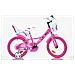 Sch Roses 16'' - Bicicletta Per Bambine (5-7 Anni), Ruote 16'', Telaio Acciaio, Con Accessori - Colore Rosa - Foto miniatura 1