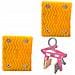 Pad Antiscivolo Rodclamp Grippads Duo - Compatibile Con Imak Per Posa Blocchi | 105 × 83 Mm | Gomma Flessibile, 4 Fori Di Montaggio - Foto miniatura 1