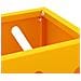 Supporto per Ombrellone giallo senape 28 x 12 x 41 cm Acciaio - Foto miniatura 5