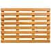 Tappeto da bagno Tinta unita Marrone 100 x 53 cm legno - Foto miniatura 5
