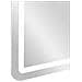 Specchio Con Led Vkh1058-argento-vetro-60x3,5x80 Cm - Foto miniatura 4