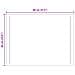 Specchio da bagno LED Trasparente 60 x 80 cm vetro temperato - Foto miniatura 9