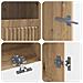 Mobile TV LED a 5 pezzi Rovere Artigianale Legno ingegnerizzato - Foto miniatura 3