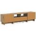 Mobile TV LED a 5 pezzi Rovere Artigianale Legno ingegnerizzato - Foto miniatura 7