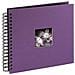 Fine Art spirale viola 28x24 50 pagine nere 94876 - Foto miniatura 1